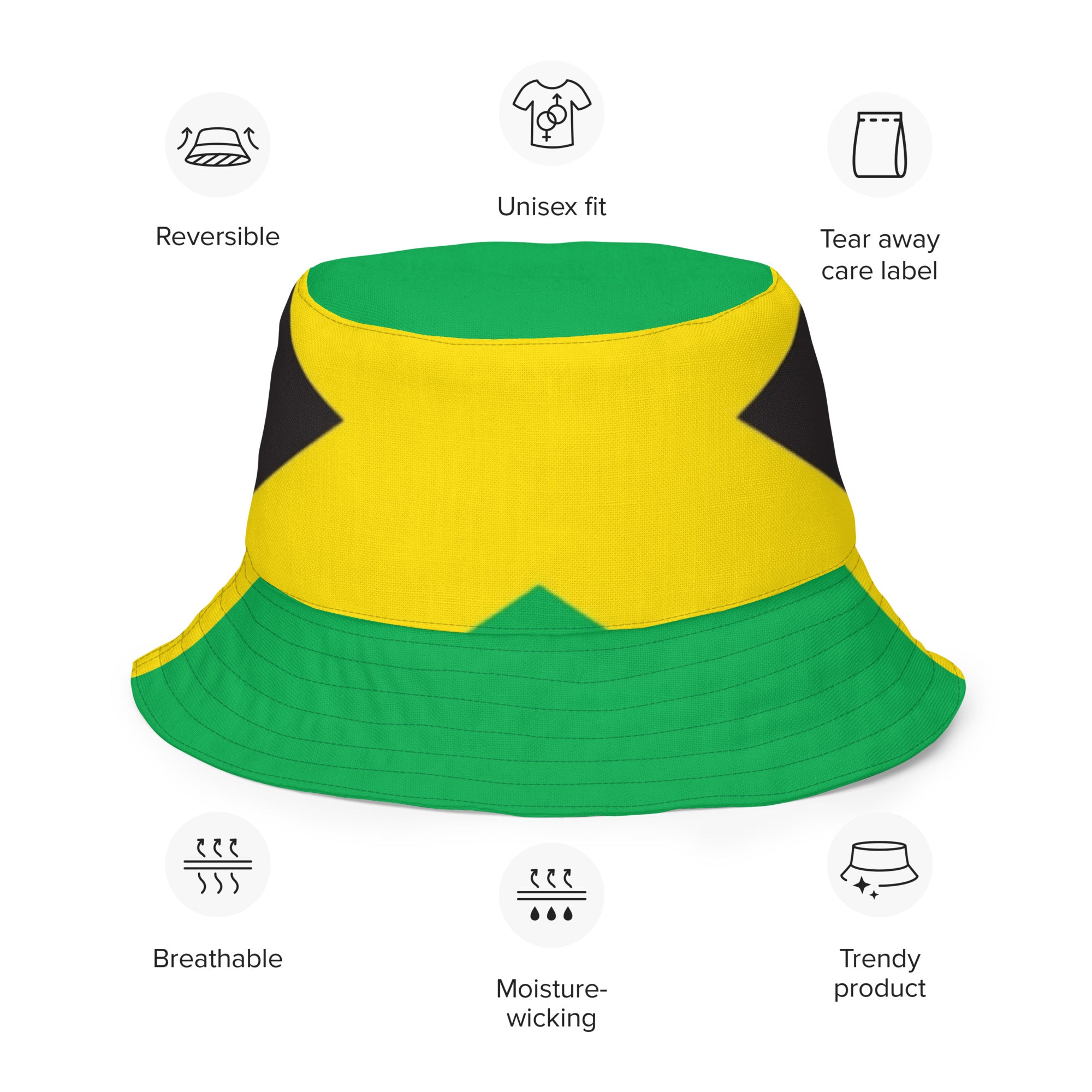 FZ Reversible Yaad bucket hat - FZwear