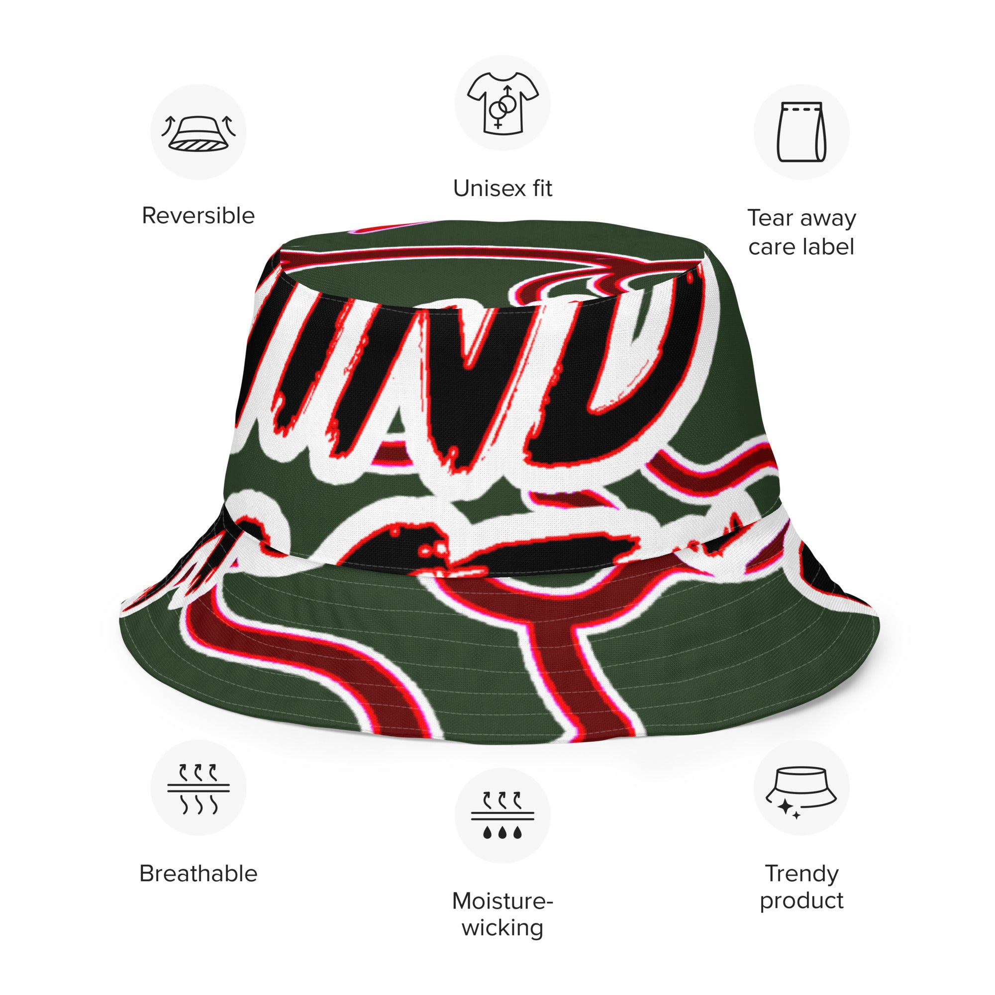 FZ Unisex Reversible bucket hat - FZwear
