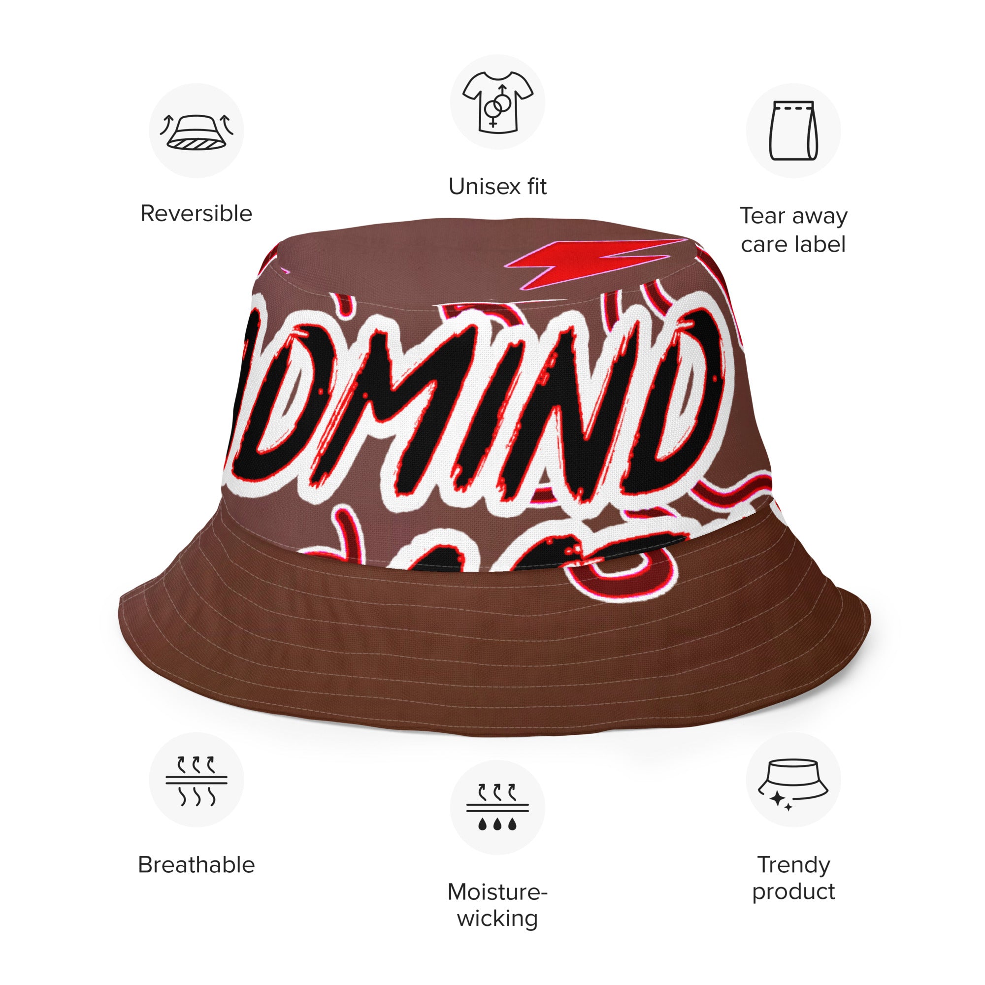 FZ Unisex Reversible bucket hat - FZwear