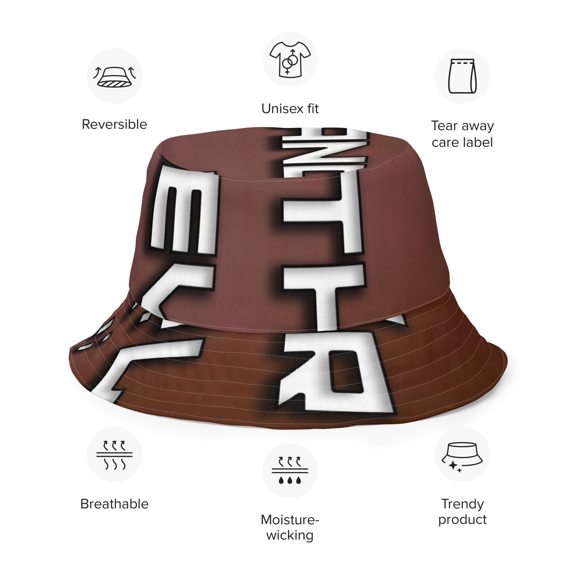 FZ Unisex Reversible bucket hat - FZwear