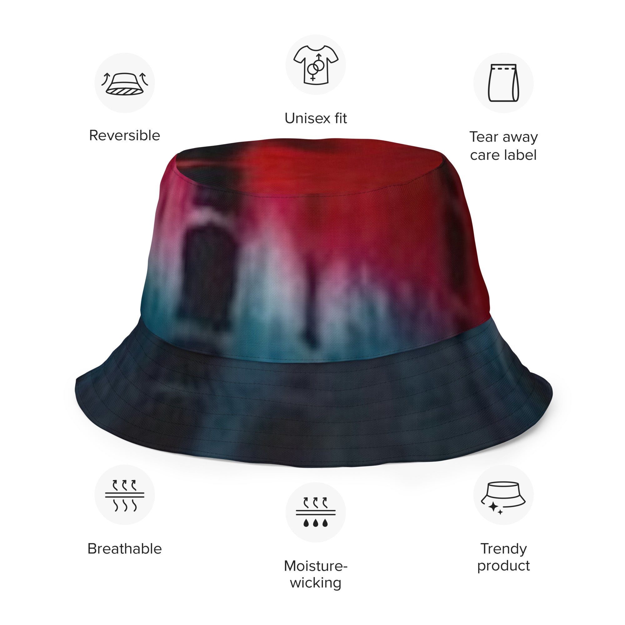 FZ Unisex Reversible bucket hat - FZwear
