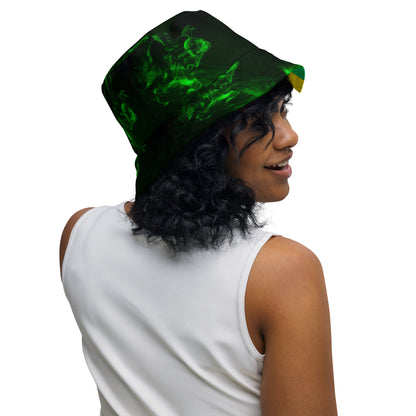 FZ Unisex Reversible Yaad bucket hat - FZwear