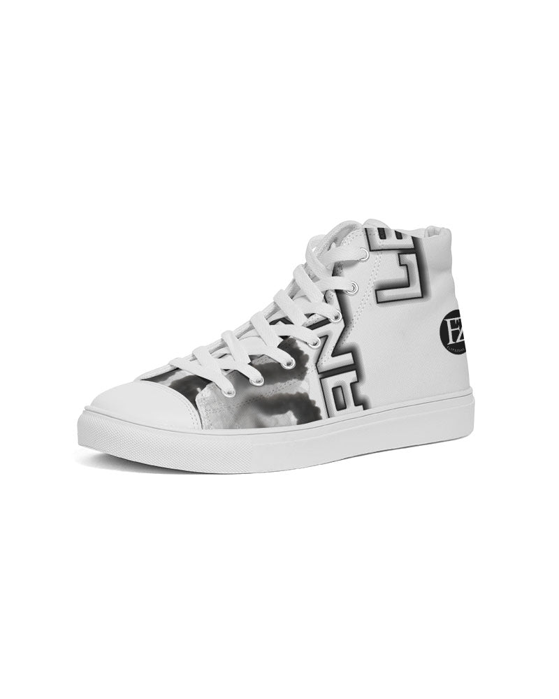 clean zone women's hightop canvas shoe