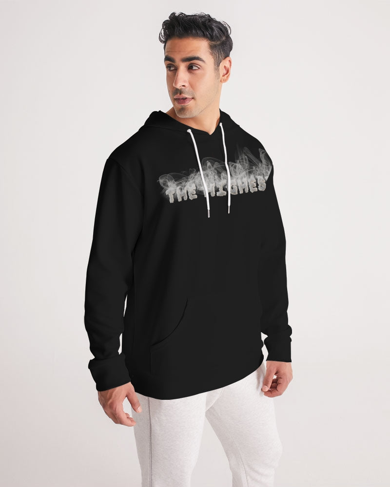 smokin black men's hoodie