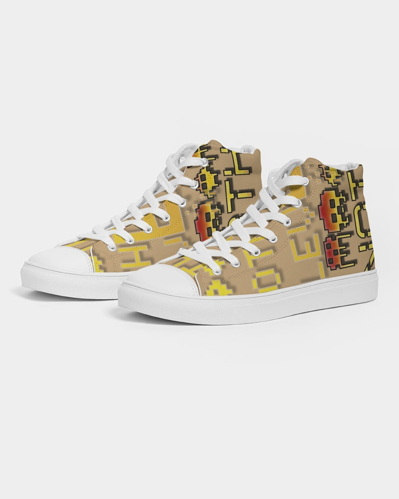 grounded flite women's hightop canvas shoe