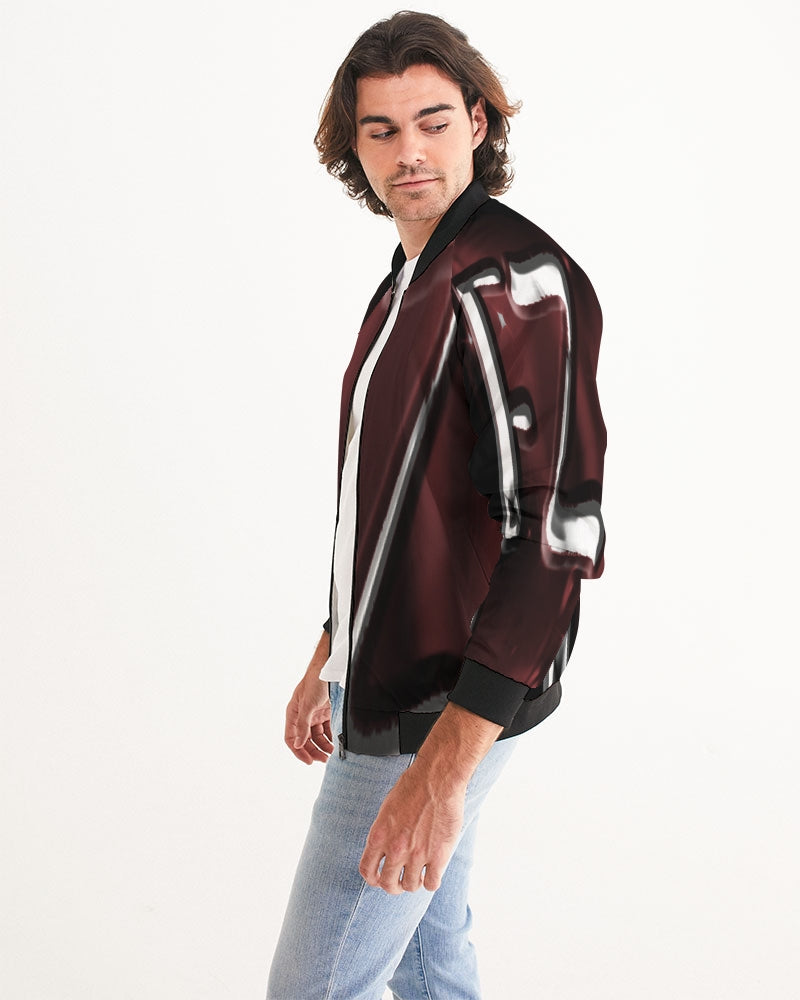 the zone circle men's bomber jacket