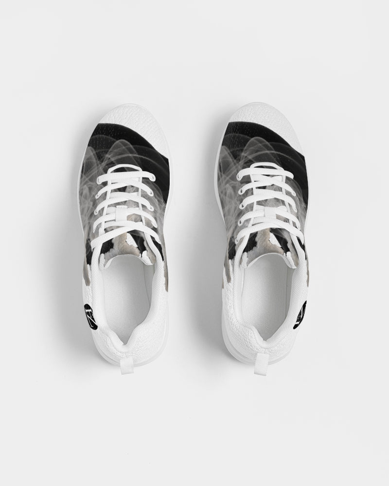 clean stamp men's athletic shoe