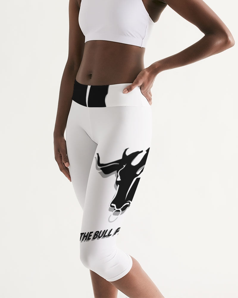 the white  bull women's mid-rise capri
