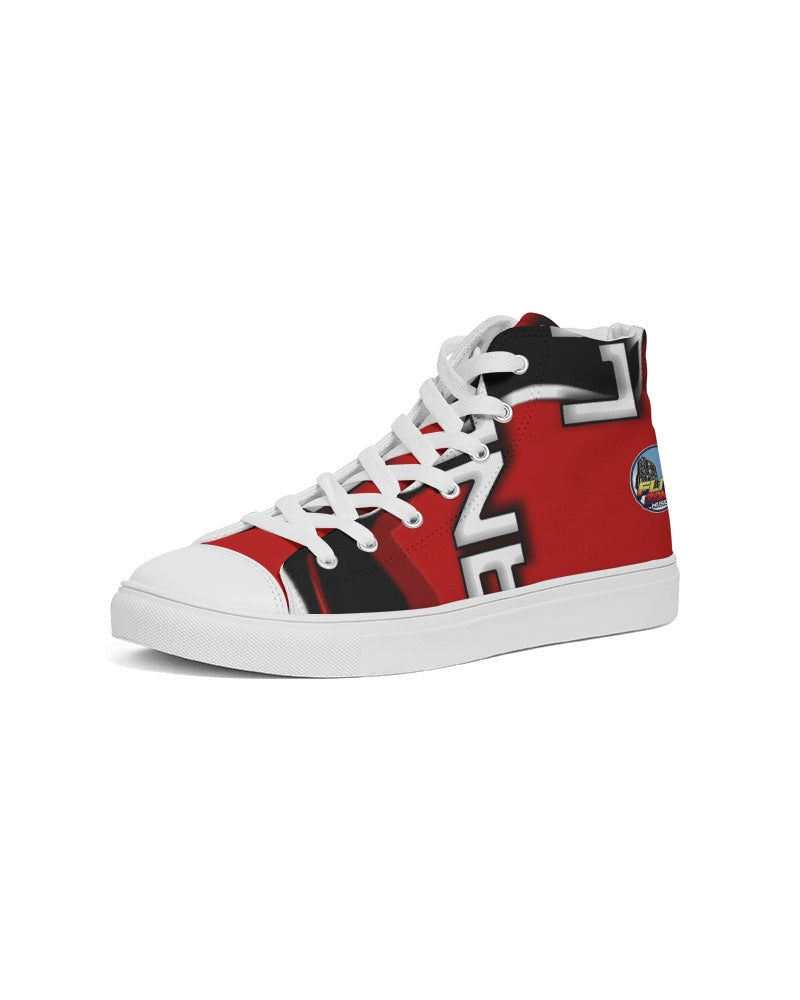 fire zone women's hightop canvas shoe