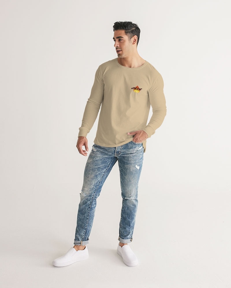 the beige zone men's long sleeve tee
