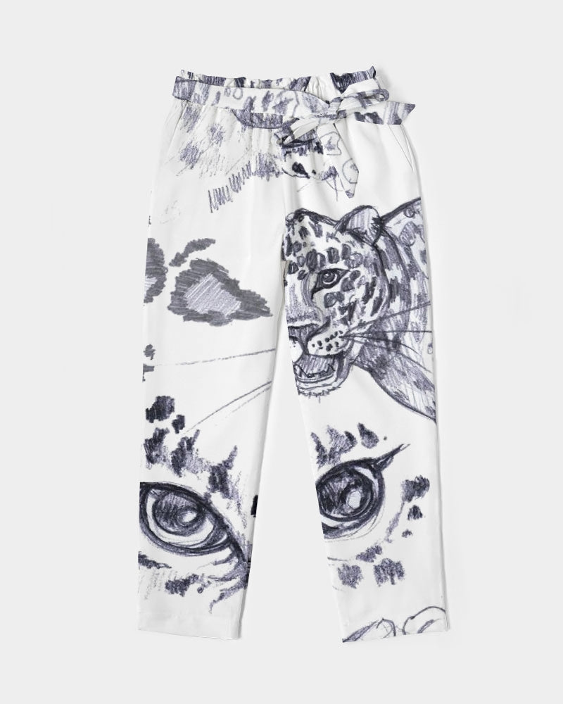 custom flite women's belted tapered pants