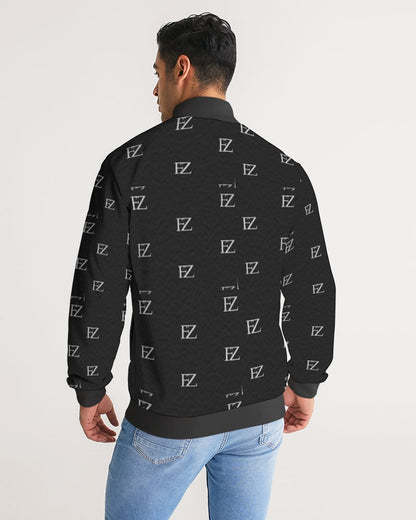 FZ ORIGINAL ZONE Men's Stripe-Sleeve Track Jacket