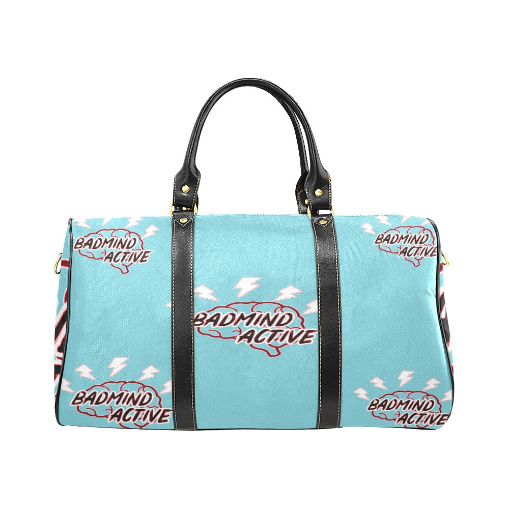 fz mind travel bag one size / fz mind travel bag - new blue travel bag (black) (model1639)