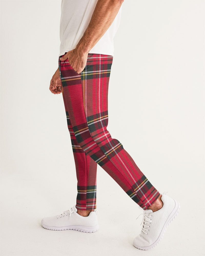 fz plaid too men's joggers