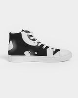 fz abstract zone men's hightop canvas shoe