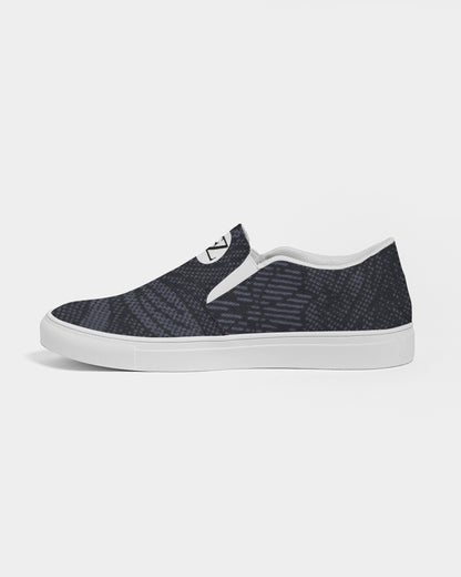 fz abstract women's slip-on canvas shoe