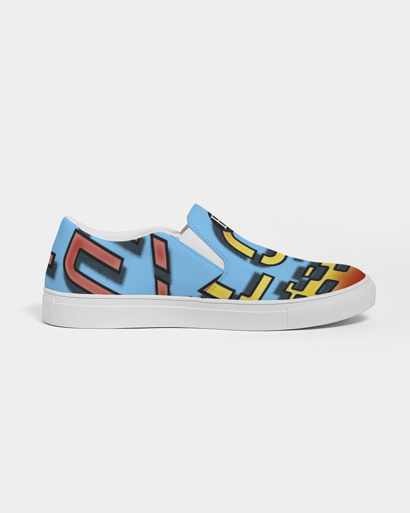 blue sky zone women's slip-on canvas shoe