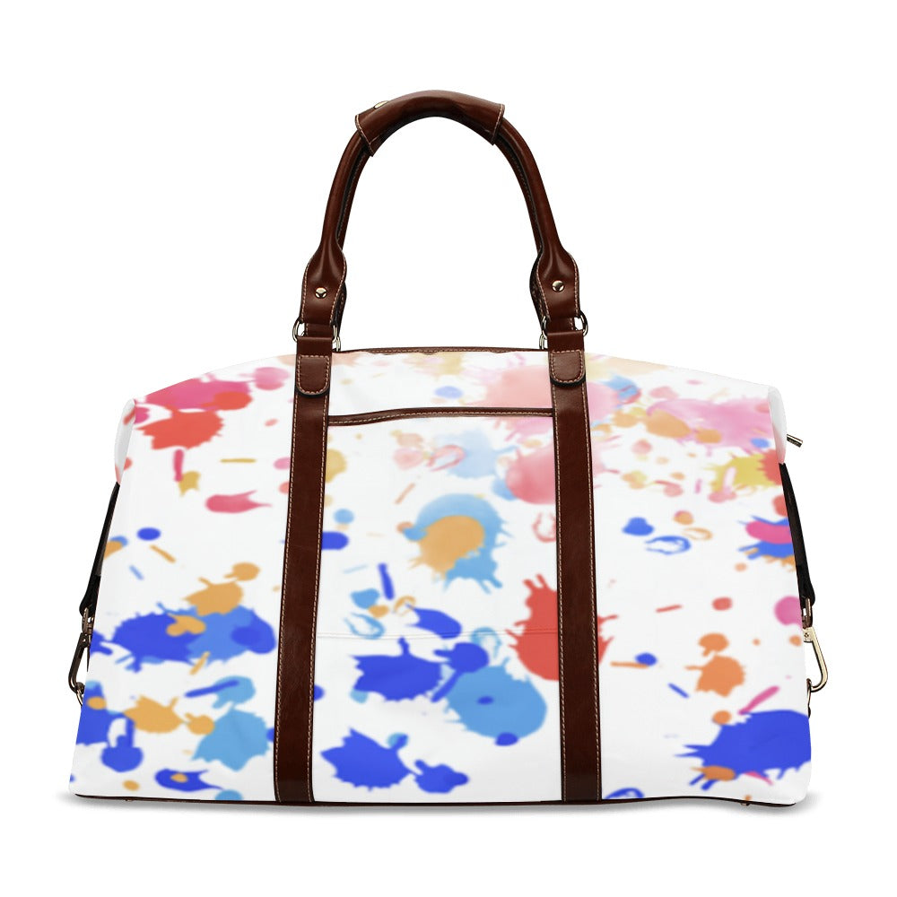 fz paint print travel bag flight bag(model 1643)