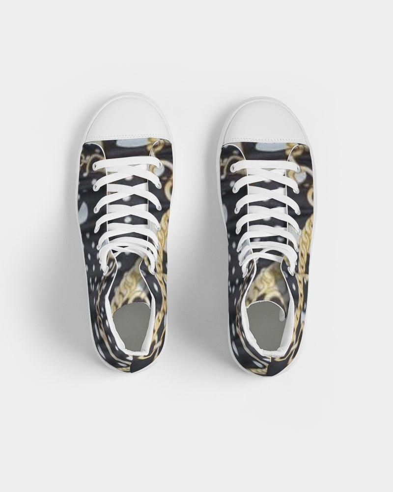 fzwear designer men's hightop canvas shoe