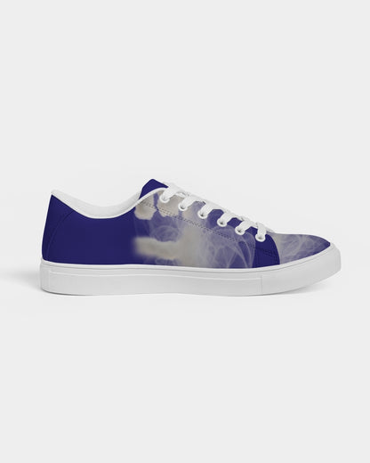 blue zone women's faux-leather sneaker