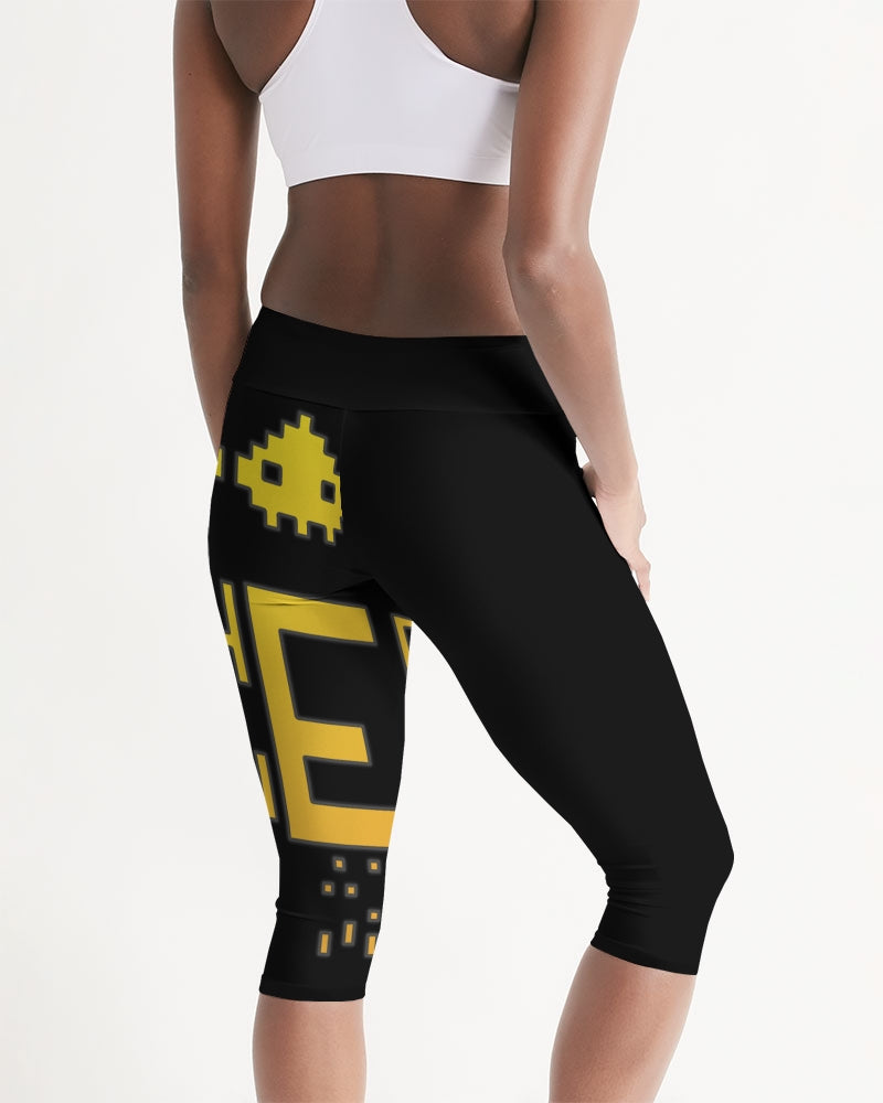 smokin black women's mid-rise capri