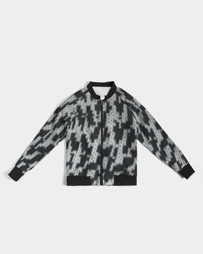 fzwear abstract women's bomber jacket