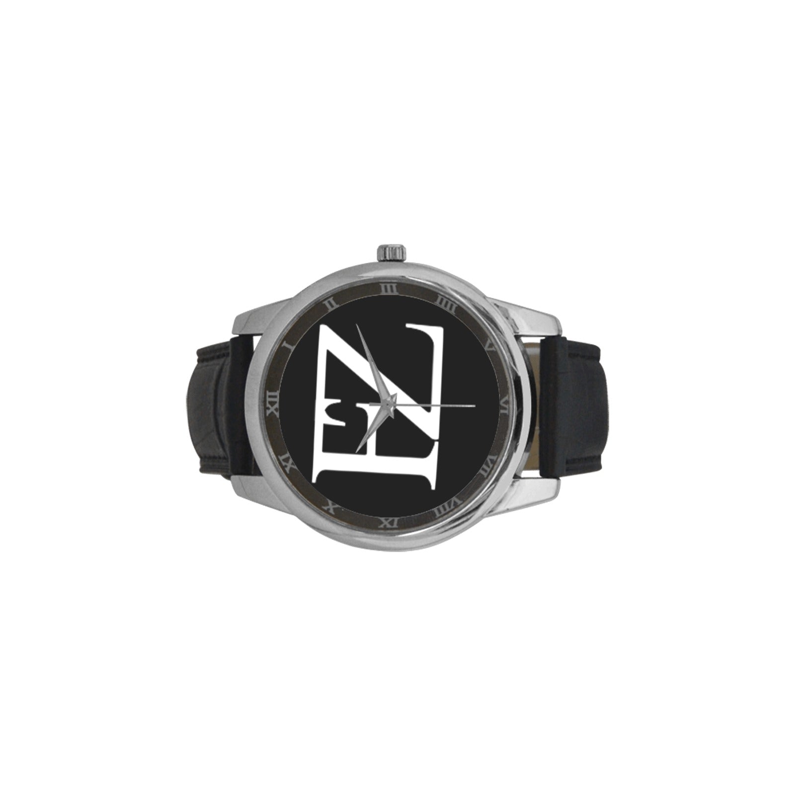 fz original watch men's leather strap large dial watch (model 213)