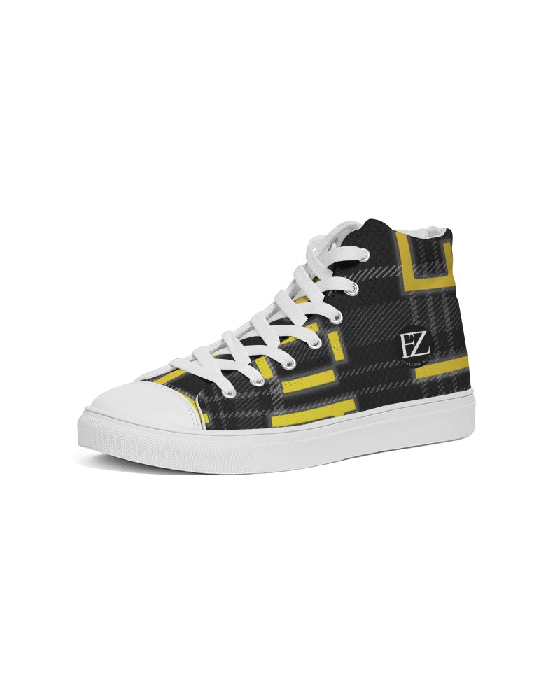 plaid flite too women's hightop canvas shoe