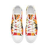 FZ African Print Unisex Low Top Canvas Shoes - FZwear