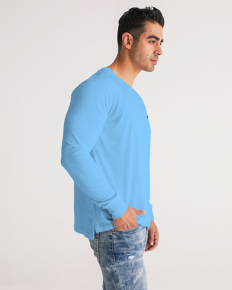 blue sky men's long sleeve tee