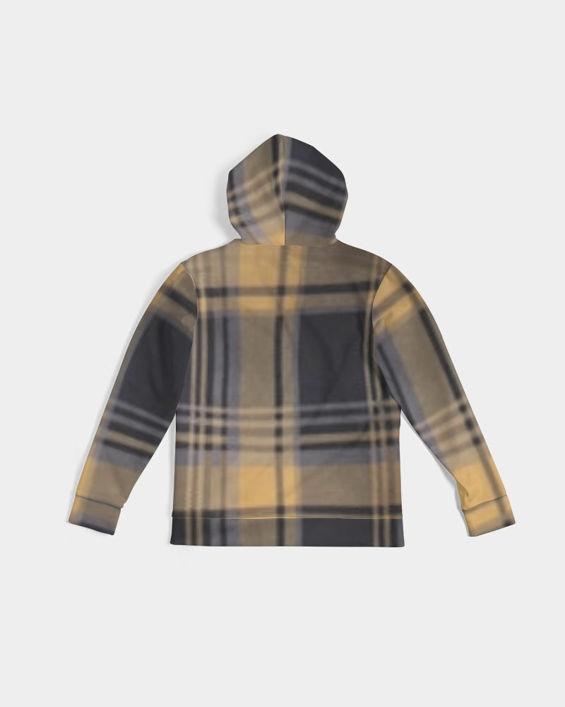 fz plaid men's hoodie