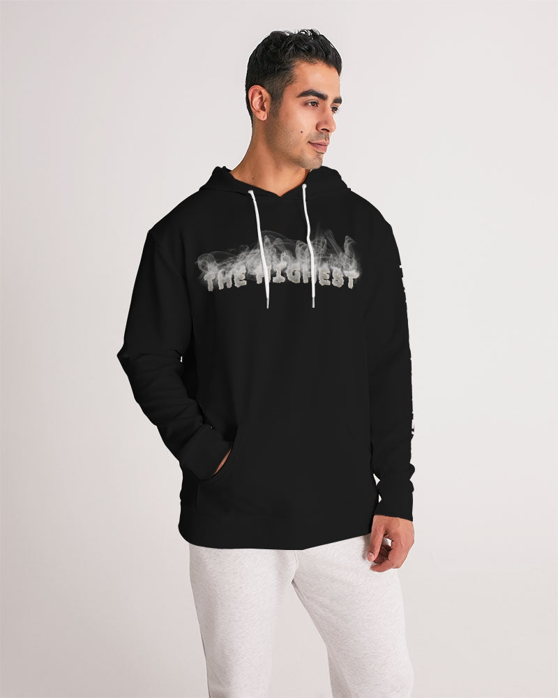 smokin black men's hoodie