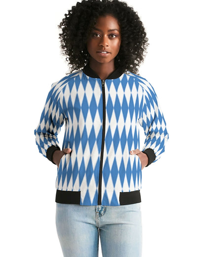 fz diamond zone women's bomber jacket