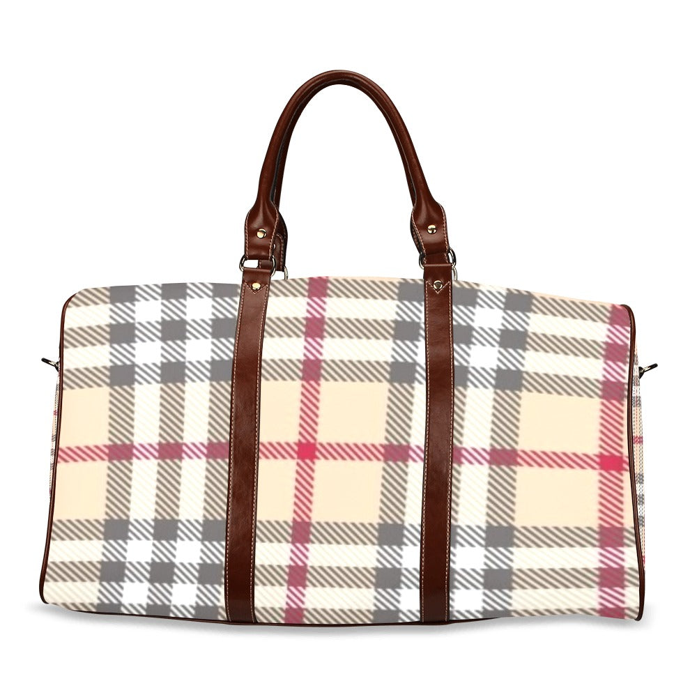 fz plaid travel bag too