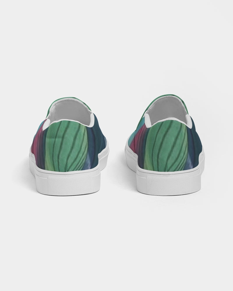 fzwear stripe women's slip-on canvas shoe