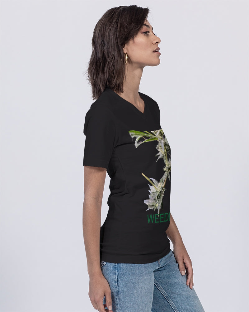 fz weedlife unisex jersey v-neck tee | b&c