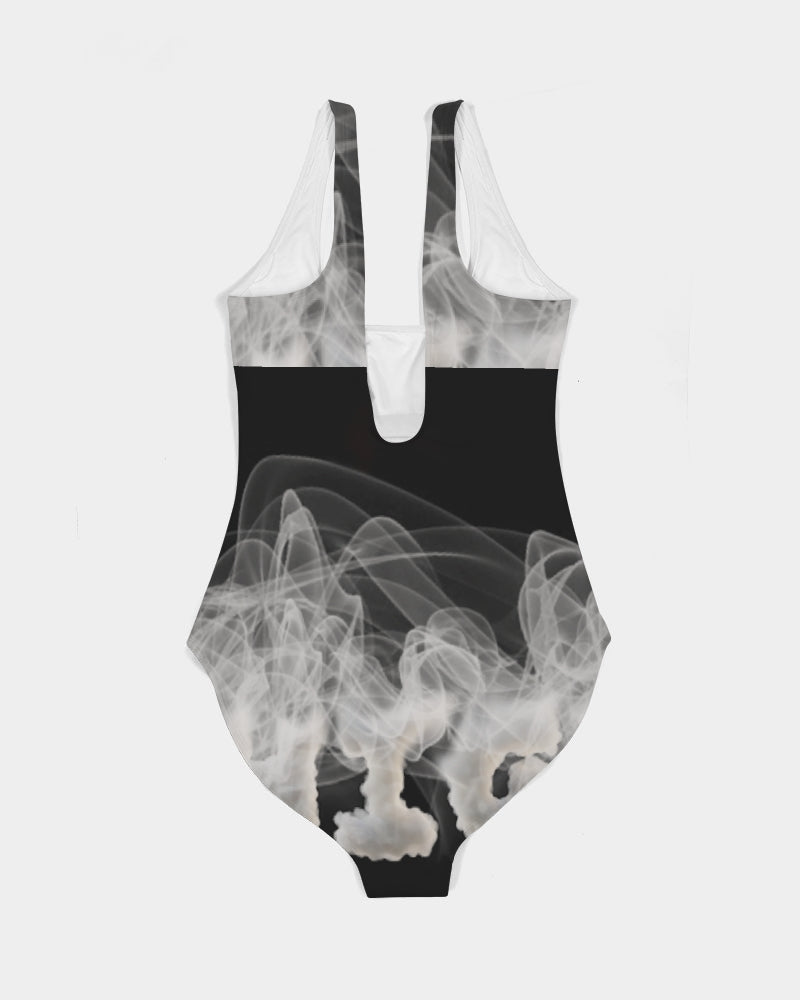 smoking the highest women's one-piece swimsuit