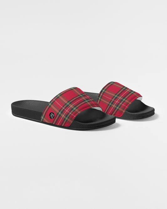 fz plaid too men's slide sandal