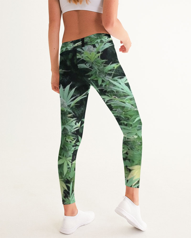 orange hill - lighter shade women's yoga pants