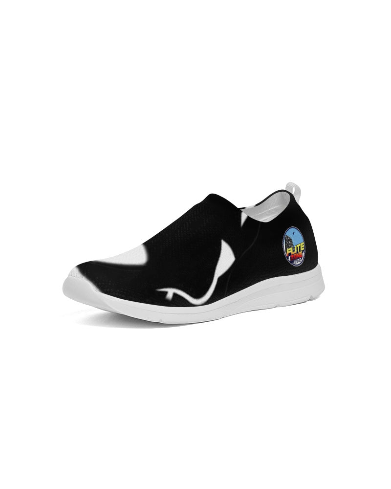 black zone women's slip-on flyknit shoe