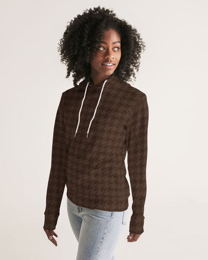 fz plaid women's hoodie