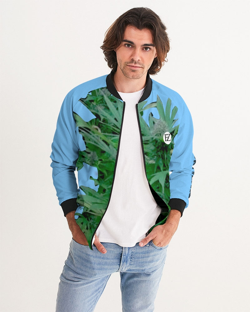 blue sky men's bomber jacket