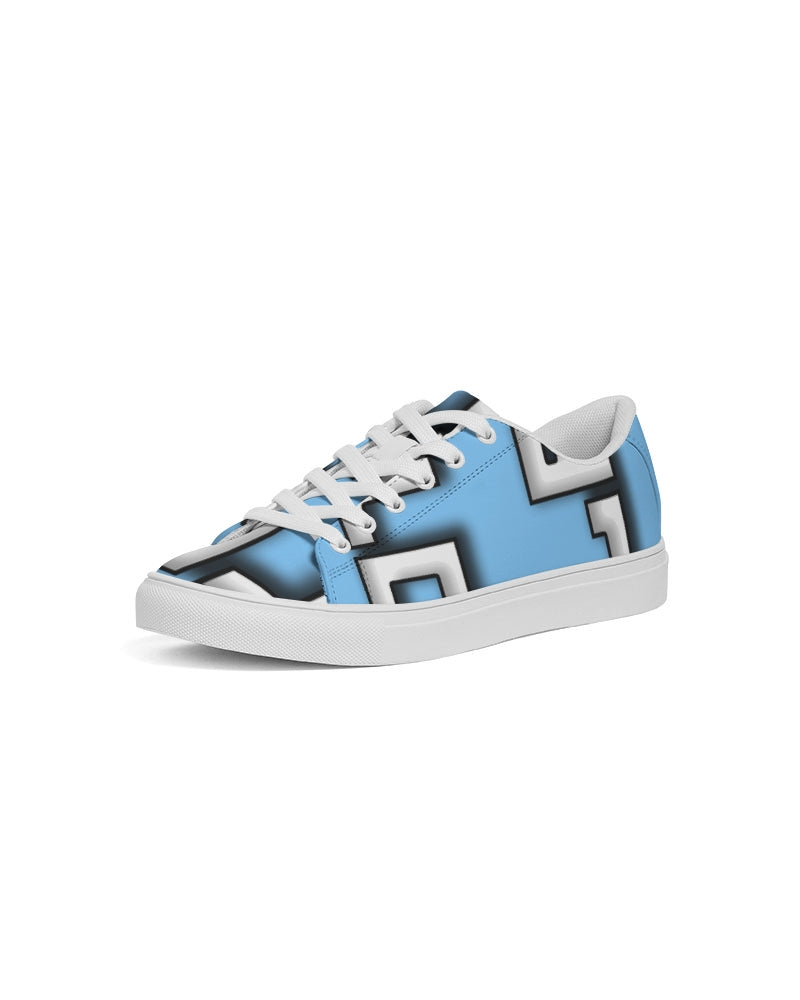 blue sky zone men's faux-leather sneaker