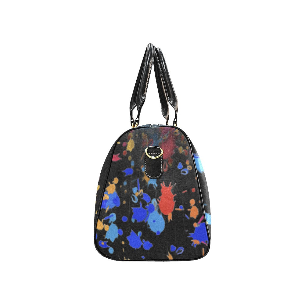 fz travel bag - paint travel bag (black) (model1639)