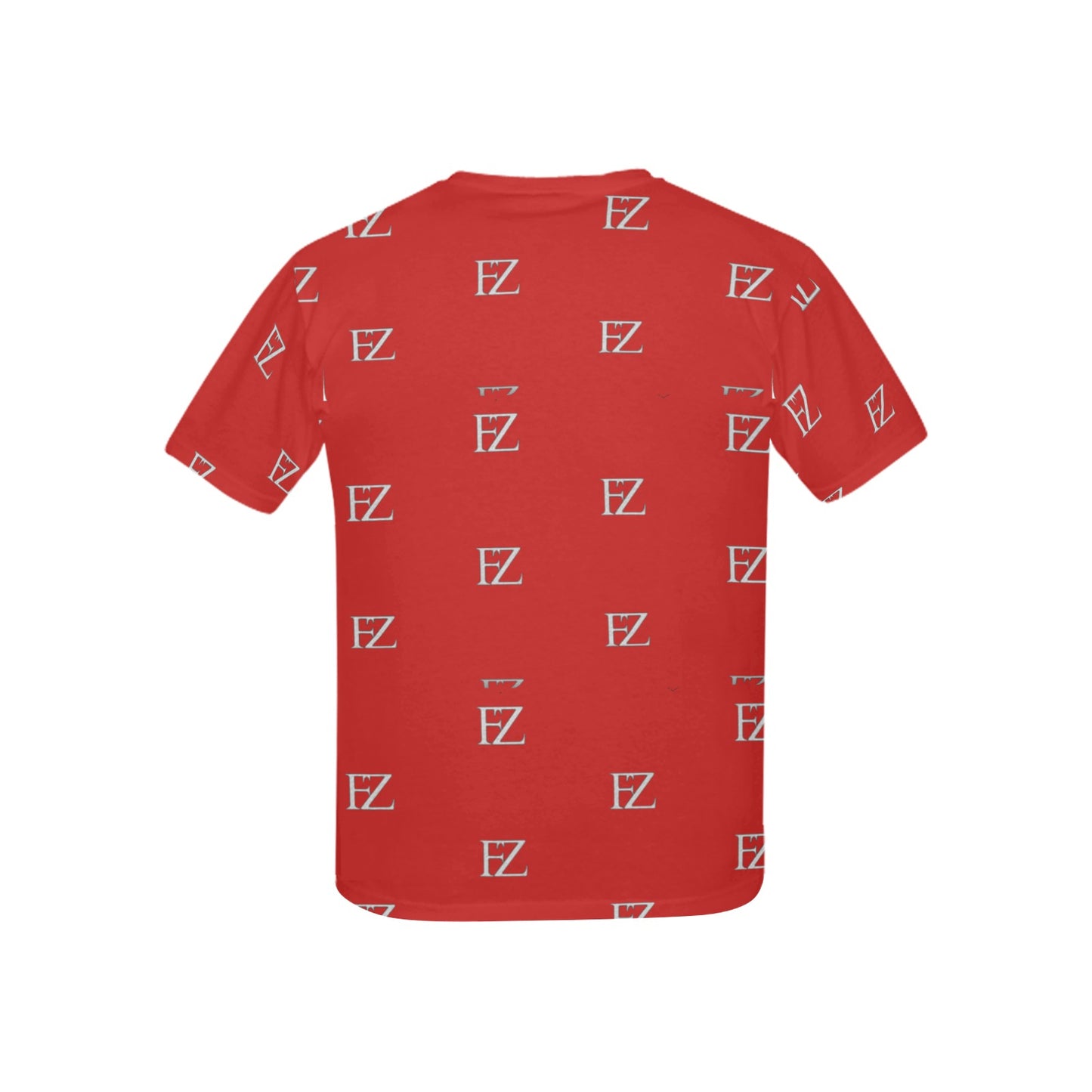 fz kids tee - red kid's all over print t-shirt(usa size)(model t40)