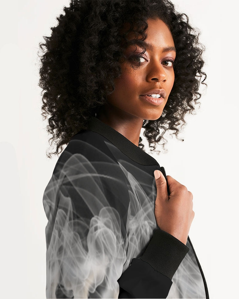 smoking the highest women's bomber jacket