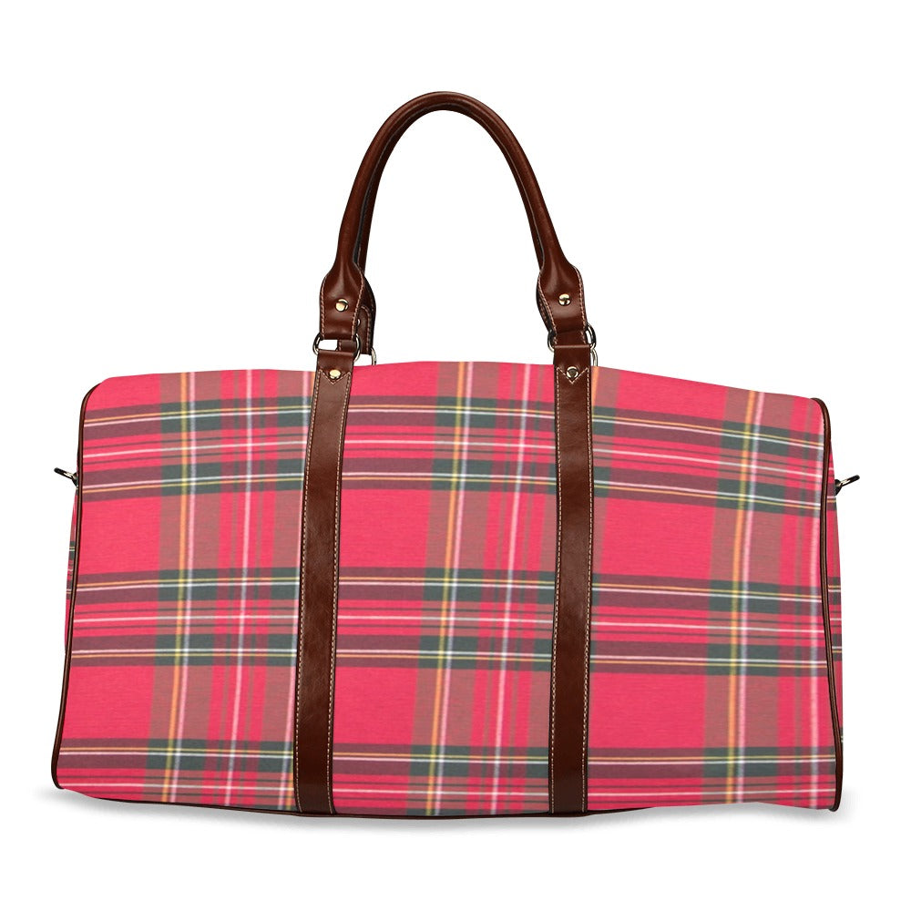 fz plaid travel bag too