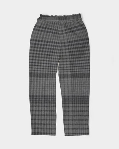 fzwear grey women's belted tapered pants