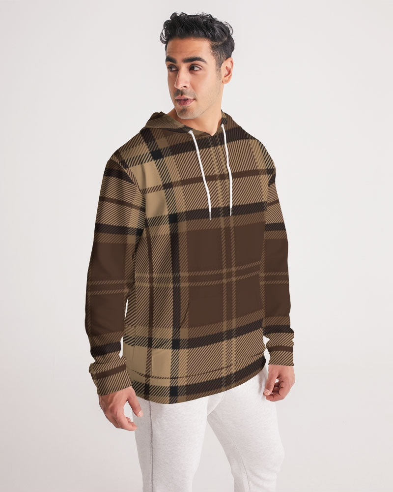 fz plaid men's hoodie