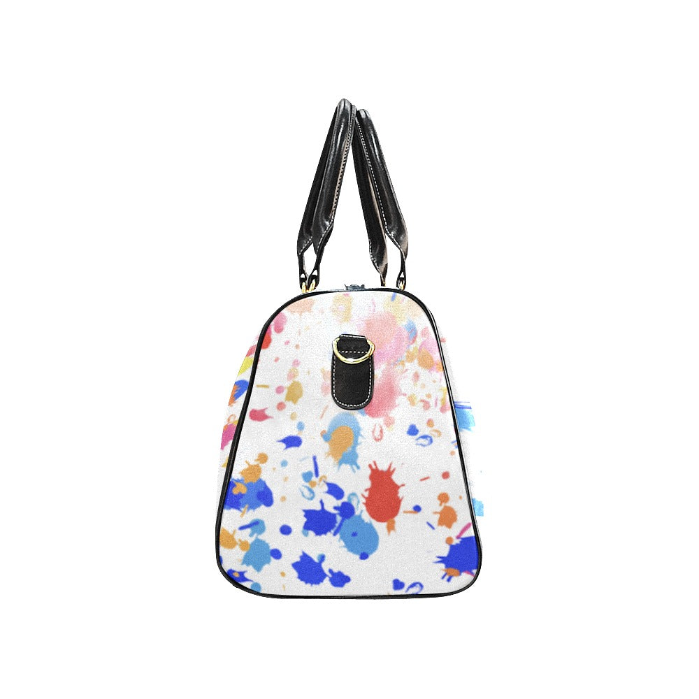 fz travel bag - paint too travel bag (black) (model1639)